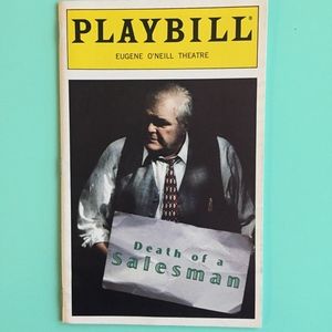 Playbill Death of a Salesman Brian Dennehy Elizabeth Franz Kevin Anderson 1999
